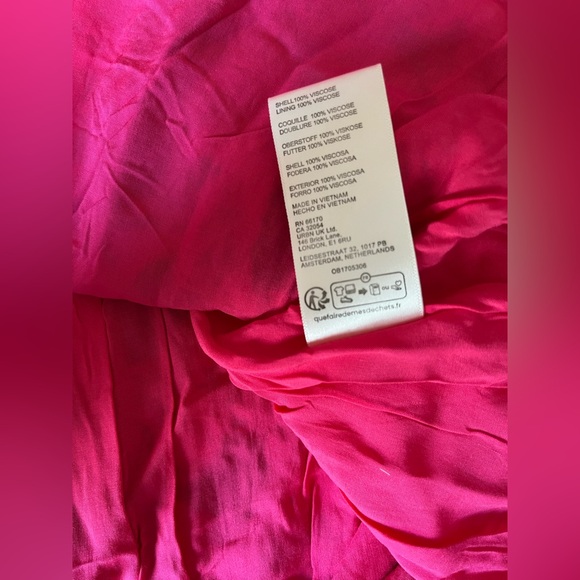 Free People Yara Printed Mini Dress Flowy lightweight boho Short flutter sleeves - Picture 8 of 10